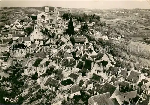 AK / Ansichtskarte Vezelay Vue generale aerienne Vezelay