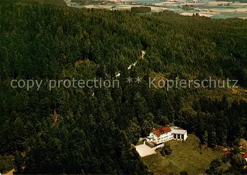 AK / Ansichtskarte Roetz_Oberpfalz Pension Gaststaette Bergfried Fliegeraufnahme Roetz Oberpfalz