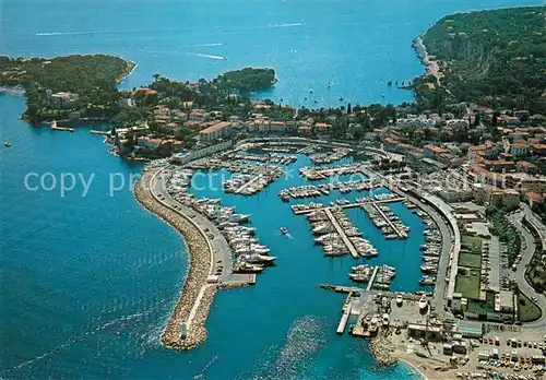 AK / Ansichtskarte Saint Jean Cap Ferrat Vue aerienne du nouveau port Saint Jean Cap Ferrat