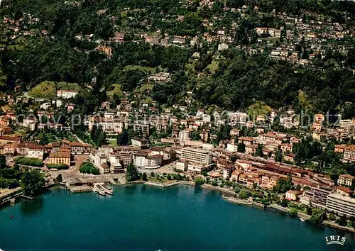 AK / Ansichtskarte Locarno_Lago_Maggiore Fliegeraufnahme Locarno_Lago_Maggiore
