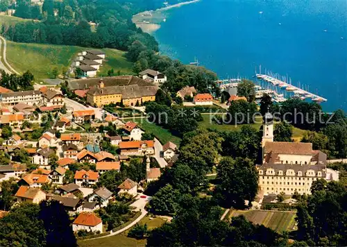 AK / Ansichtskarte Bernried_Starnberger_See Fliegeraufnahme Bernried_Starnberger_See