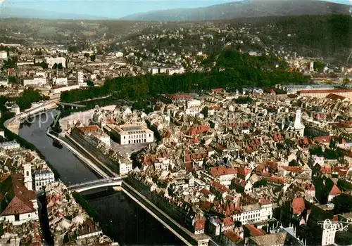 AK / Ansichtskarte Besancon_Doubs Vue aerienne Le Pont Battant sur le Doubs Besancon Doubs