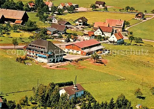 AK / Ansichtskarte Besenfeld Hotel Gasthof Pferdekoppel Unterwiesenhof Fliegeraufnahme Besenfeld