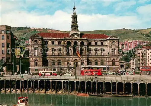 AK / Ansichtskarte Bilbao_Espana Hotel de Villa 