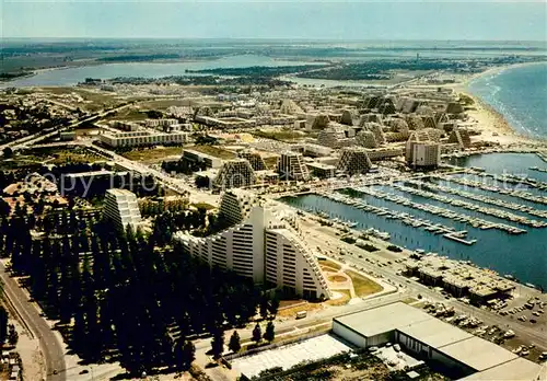 AK / Ansichtskarte La_Grande Motte Vue aerienne La_Grande Motte