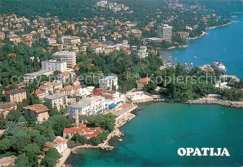 AK / Ansichtskarte Opatija_Abbazia Fliegeraufnahme 