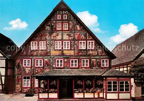 AK / Ansichtskarte Schwalenberg Gasthof Kuenstlerklause Schwalenberg