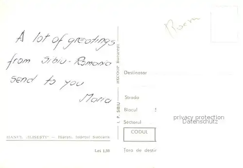 AK / Ansichtskarte Suceava Motel Hanul Ilisesti Suceava