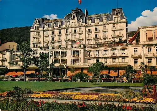 AK / Ansichtskarte Montreux_VD Grand Hotel Suisse et Majestic Montreux VD