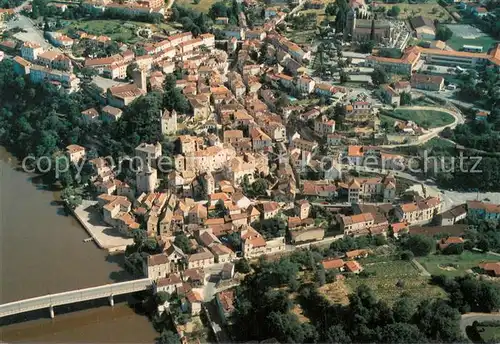 AK / Ansichtskarte Puy l_Eveque Vue aerienne exclusivite Maison de la Presse Puy l Eveque