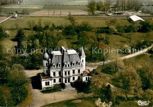 AK / Ansichtskarte Vielmur sur Agout Vue aerienne du Chateau Vielmur sur Agout
