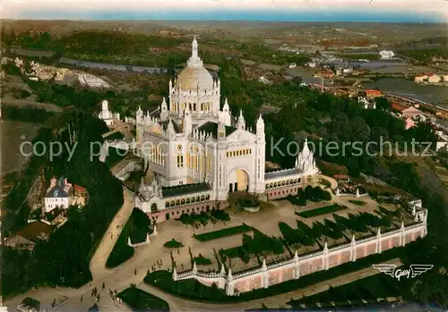 AK / Ansichtskarte Lisieux La Basilique Vue aerienne Lisieux