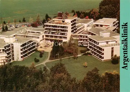 AK / Ansichtskarte Neutrauchburg Argentalklinik Fliegeraufnahme Neutrauchburg