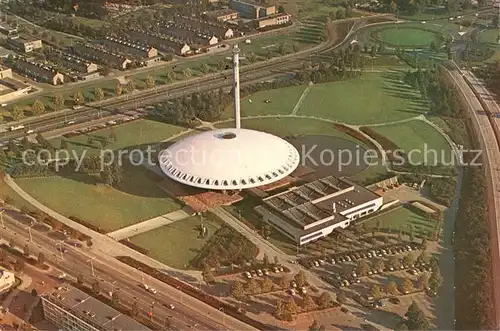 AK / Ansichtskarte Eindhoven_Netherlands Binnen een driehoek van Europawegen Fliegeraufnahme Eindhoven_Netherlands