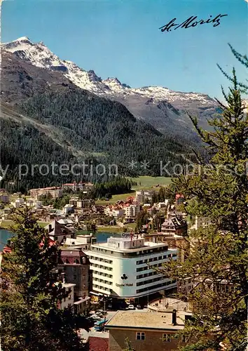 AK / Ansichtskarte St_Moritz_GR Crystal Hotel Panorama St_Moritz_GR