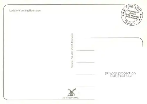 AK / Ansichtskarte Bourtange Vesting Bourtange Fliegeraufnahme Bourtange