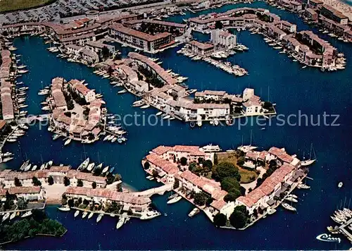 AK / Ansichtskarte Port_Grimaud Cite lacustre vue aerienne Port Grimaud