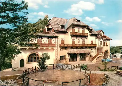 AK / Ansichtskarte Rhodos_Rhodes_aegaeis Hotel Restaurant Berg Prophet Elias Rhodos_Rhodes_aegaeis