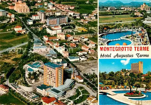 AK / Ansichtskarte Montegrotto_Terme Hotel Augustus Terme veduta aerea Montegrotto Terme