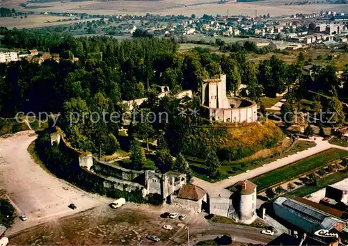 AK / Ansichtskarte Gisors_Eure Chateau XIe au XIIIe siecles vue aerienne Gisors Eure