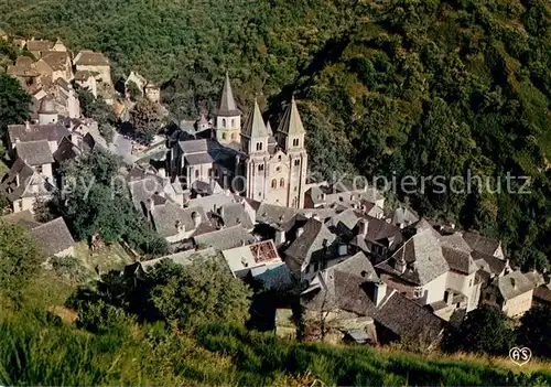 AK / Ansichtskarte Conques_Aveyron Vue generale Conques Aveyron