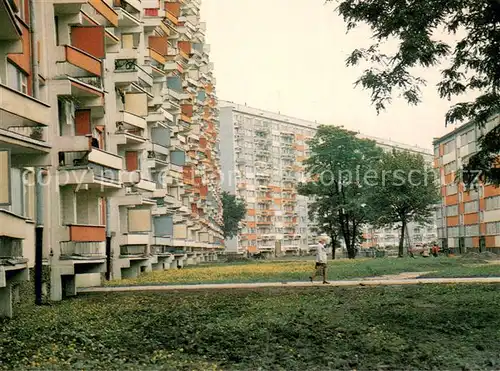 AK / Ansichtskarte Wroclaw Fragment osiedla mieszkaniowego Spoldielni Energetk Wroclaw