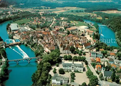 AK / Ansichtskarte Bremgarten_AG Fliegeraufnahme Bremgarten AG