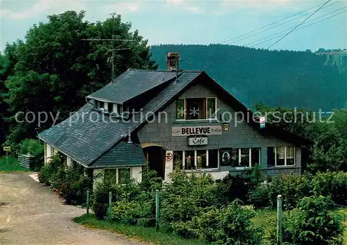 AK / Ansichtskarte Brenden_uehlingen Birkendorf Cafe Pension Bellevue Brenden