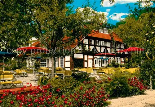 AK / Ansichtskarte Homfeld_Grafschaft_Hoya Forsthaus Heiligenberg Homfeld_Grafschaft_Hoya