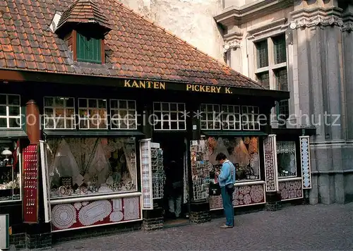 AK / Ansichtskarte Brugge_Bruges_Flandern Karin Pickery Kanten 