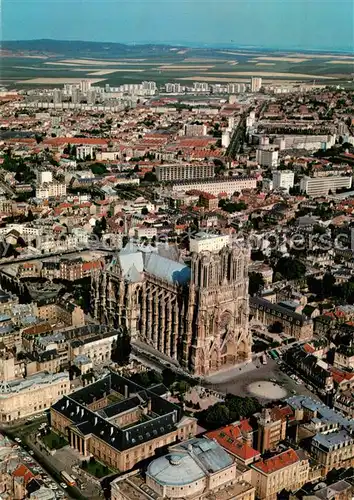 AK / Ansichtskarte Reims_51 Vue aerienne 