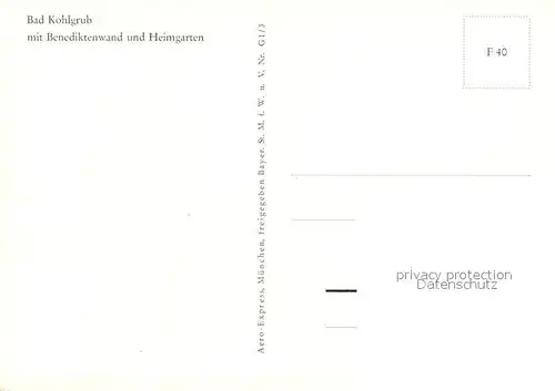 AK / Ansichtskarte Bad_Kohlgrub Fliegeraufnahme mit Benediktenwand und Heimgarten Bad_Kohlgrub