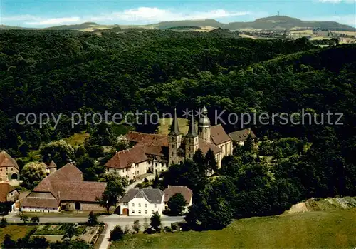AK / Ansichtskarte Marienmuenster Ehem Abteikirche Fliegeraufnahme Marienmuenster