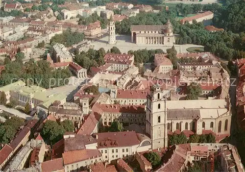 AK / Ansichtskarte Vilnius Senamiescio panorama Fliegeraufnahme Vilnius