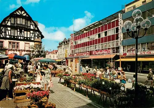 AK / Ansichtskarte Bad_Homburg Markt und Louisenstrasse Bad_Homburg