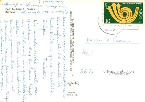 AK / Ansichtskarte Bad_Kellberg Kurhaus Fliegeraufnahme Bad_Kellberg