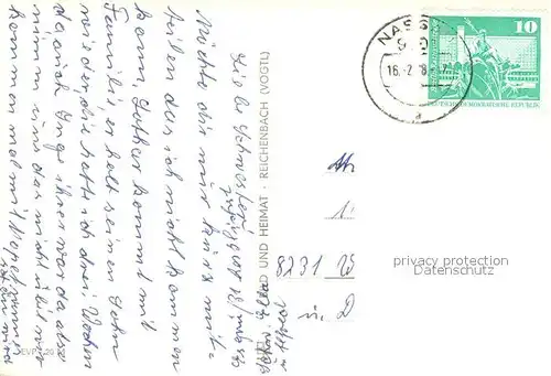 AK / Ansichtskarte Nassau_Erzgebirge Teilansichten Landschaftspanorama Nassau Erzgebirge