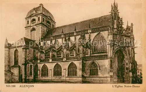 AK / Ansichtskarte Alencon_61 Eglise Notre Dame 