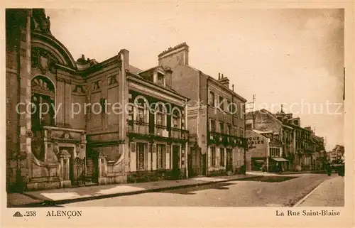 AK / Ansichtskarte Alencon_61 Rue Saint Blaise 