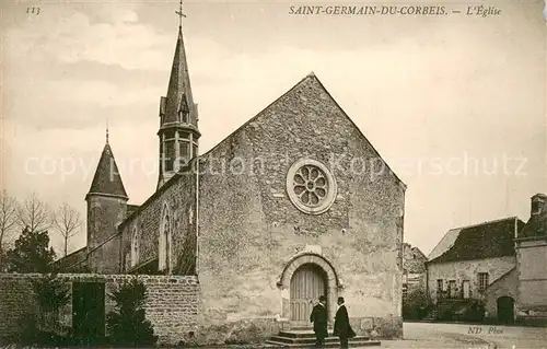 AK / Ansichtskarte Saint Germain du Corbeis Eglise Saint Germain du Corbeis