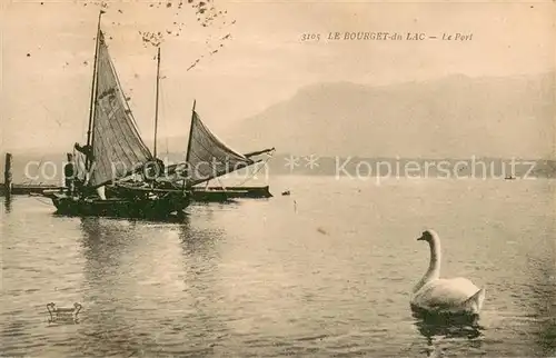 AK / Ansichtskarte Le_Bourget du Lac_Savoie Le Port Le_Bourget du Lac_Savoie