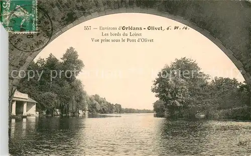 AK / Ansichtskarte Olivet_Loiret Orleans Loire Pont d`Olivet Olivet Loiret