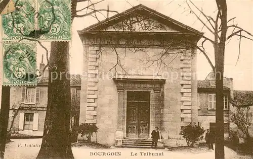 AK / Ansichtskarte Bourgoin Jallieu Le Tribunal Bourgoin Jallieu