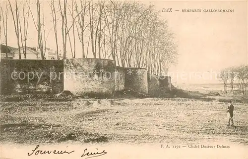 AK / Ansichtskarte Dax_Landes Remparts Gallo Romains Dax_Landes