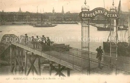 AK / Ansichtskarte Bordeaux Vue de la Bastide Bordeaux