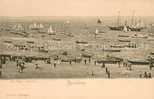 AK / Ansichtskarte Arcachon_33 Plage 