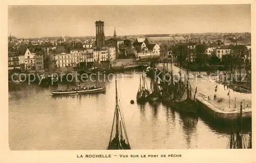 AK / Ansichtskarte La_Rochelle_76 Port de Peche 