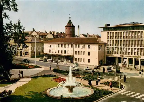 AK / Ansichtskarte Bad_Kissingen Postplatz Bad_Kissingen