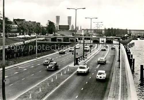 AK / Ansichtskarte Amsterdam_Niederlande IJ tunnel noordelijke ingang Amsterdam_Niederlande