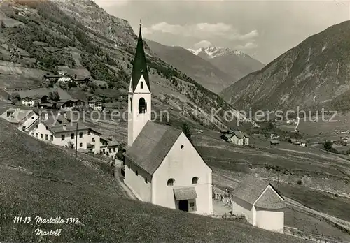 AK / Ansichtskarte Martell Kirche Panorama Martell